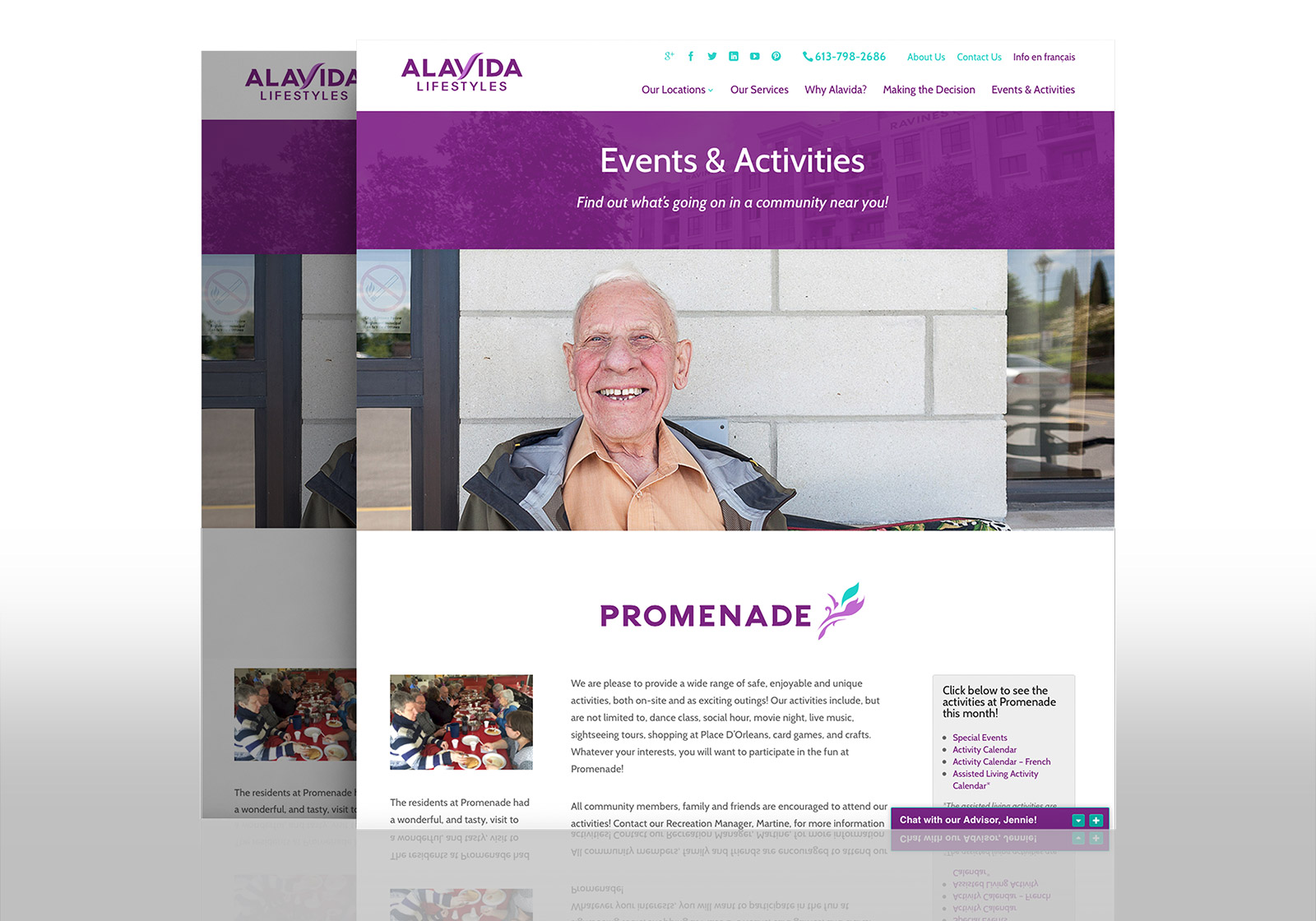 Alavida Lifestyles - Web Design Layers Alavida Lifestyles - Web Design Layers