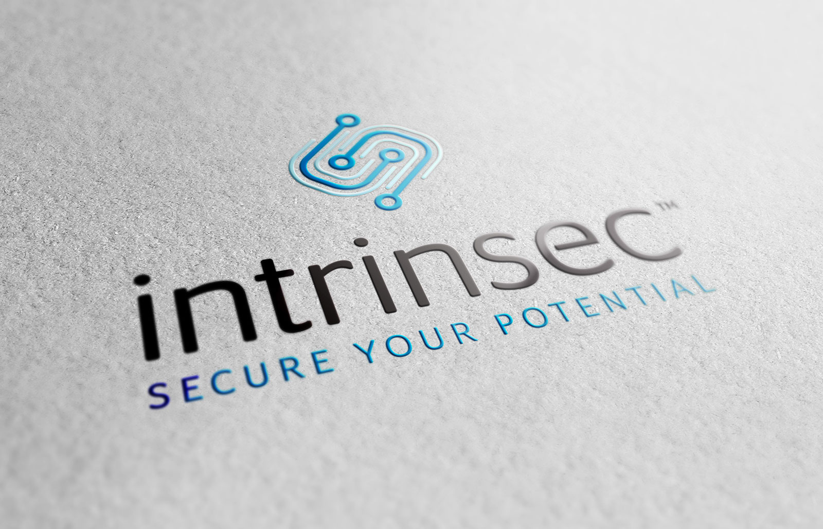 Intrinsec - Logo Design UV Spot Intrinsec - Logo Design UV Spot