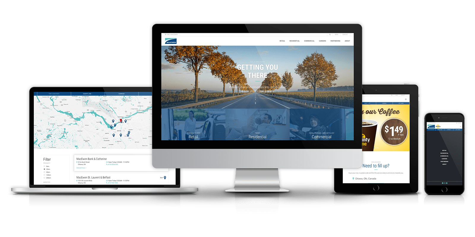 MacEwen - Responsive Website Design